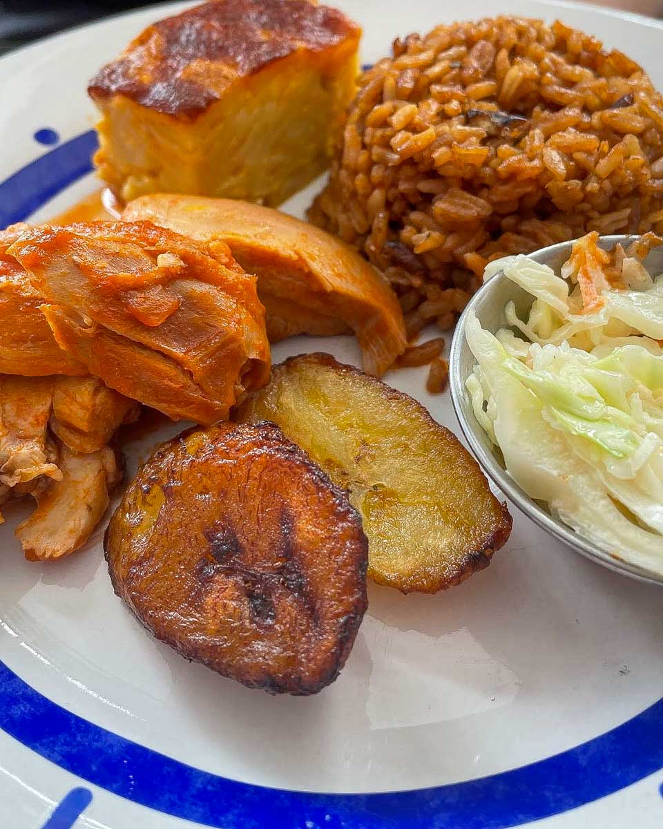 Tru Bahamian Food Tours food eaten on a food tour in Nassau Bahamas