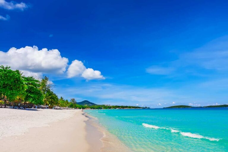 A beach in Koh Samui Thailand
