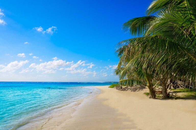 A beach near Costa Maya Mexico