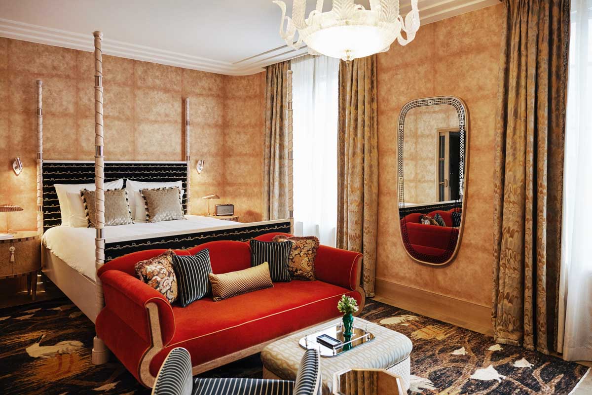 A hotel room at the Sommerro Hotel in Oslo, Norwa