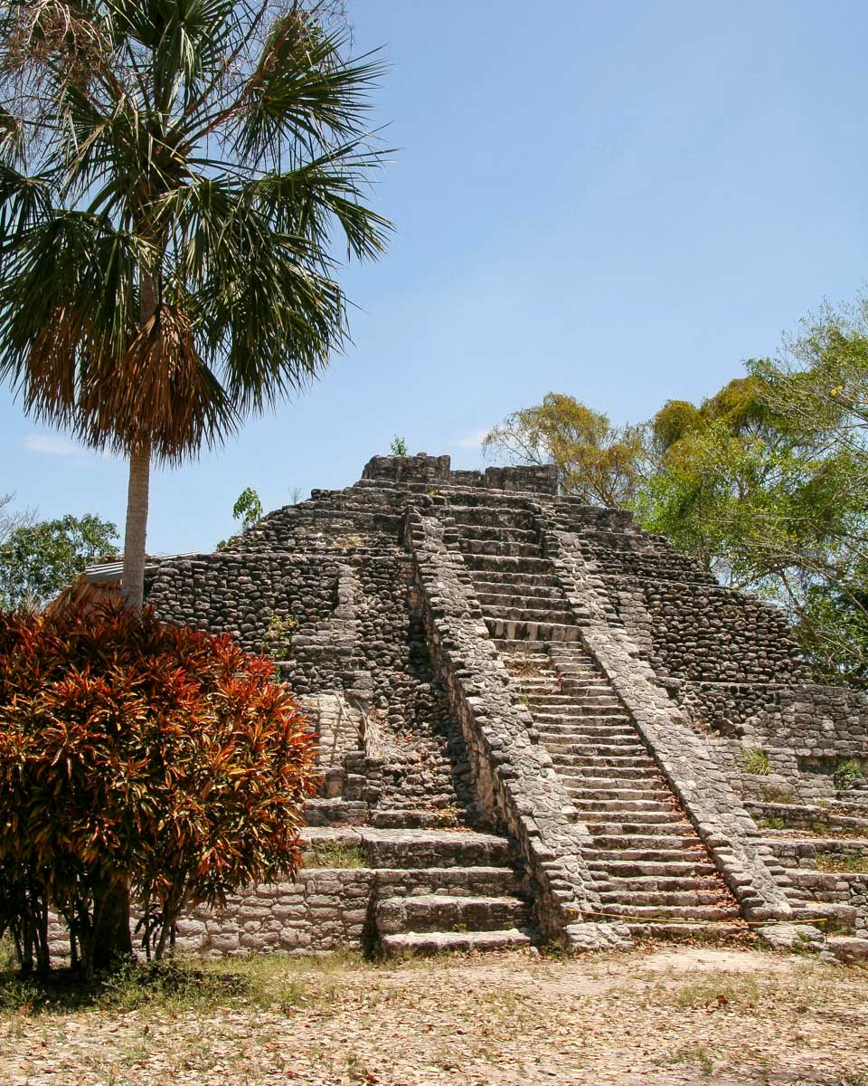 Chacchoben Mayan ruins seen on a tour from Costa Maya Mexico