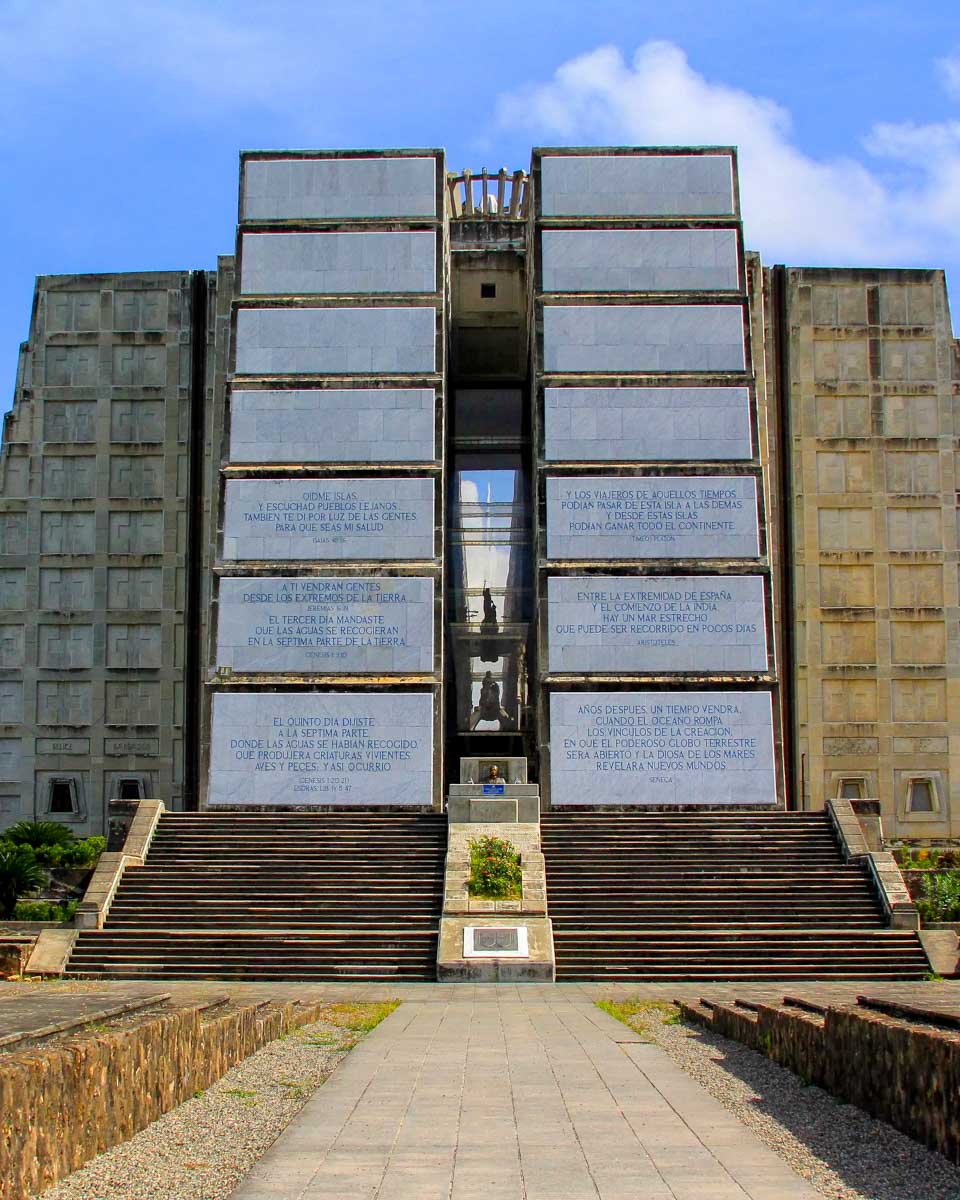 Christopher Columbus lighthouse in Santo Domingo Dominican Republic