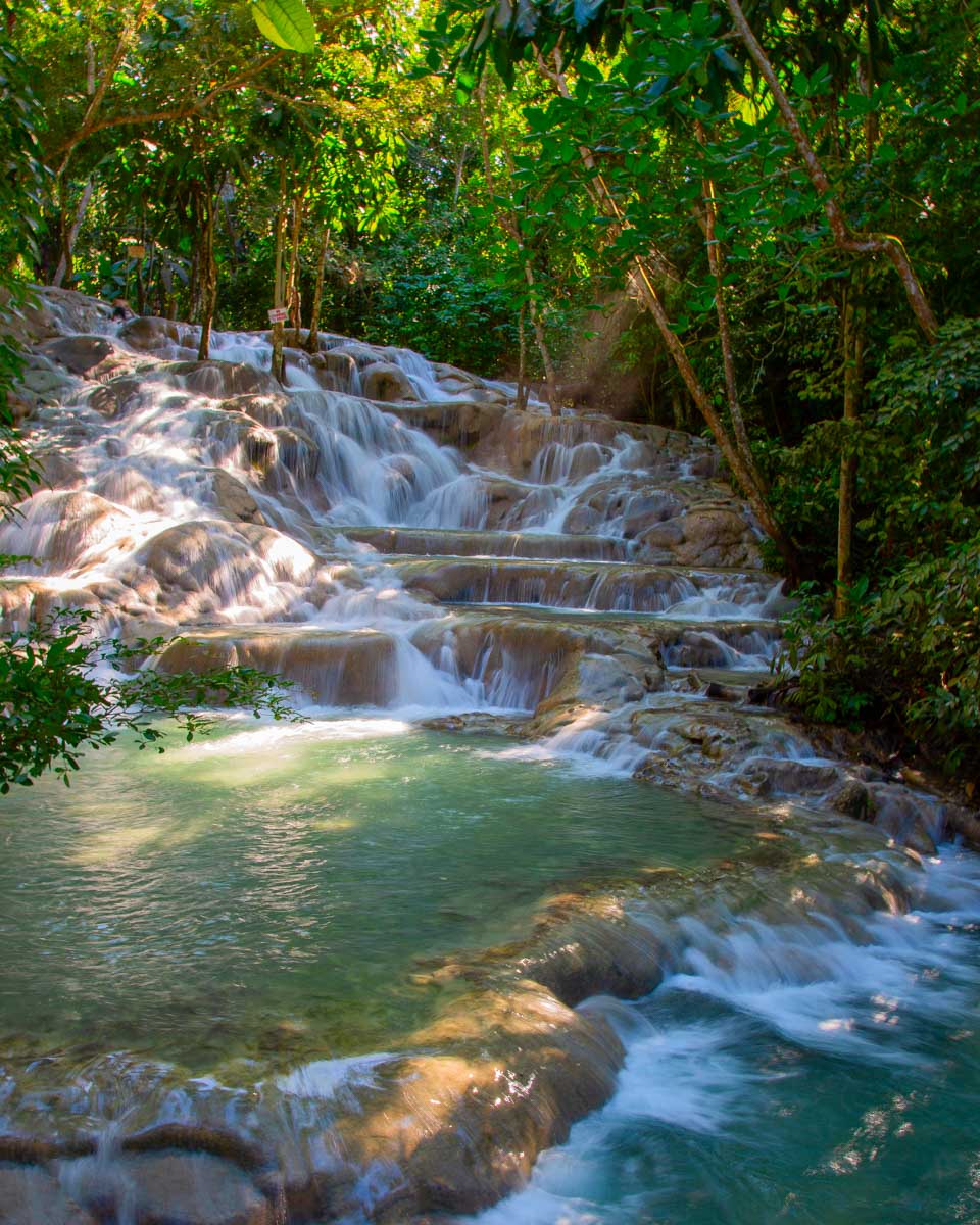 Dunns-River-Falls-on-a-tour-from Ocho Rios-Jamaica
