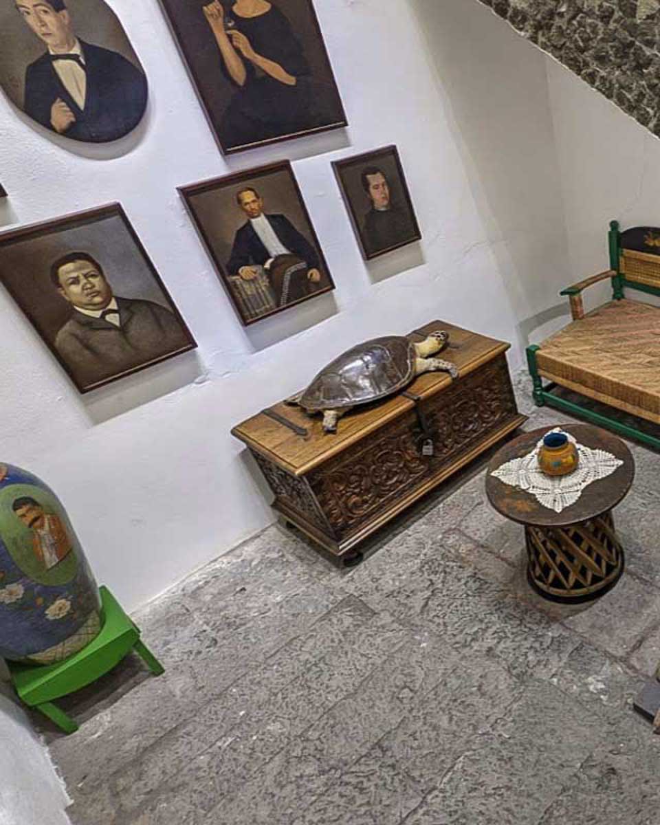 Frida-Kahlo Museum paintings-in-Mexico-City Mexico