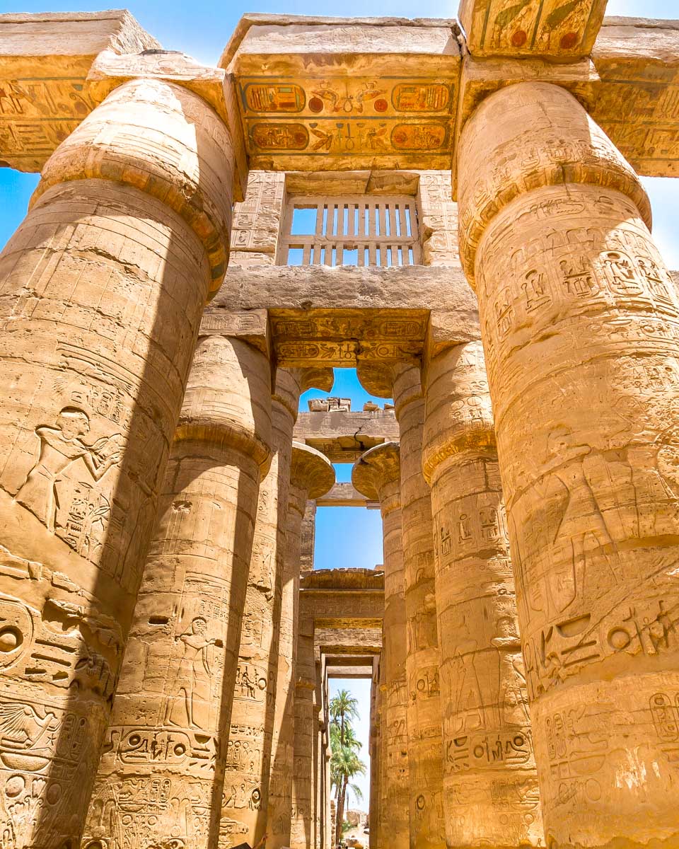 Karnak-Temple-the-Great-Hypostyle-Hall-on-a-tour-to-Luxor-Egypt from Hurghada