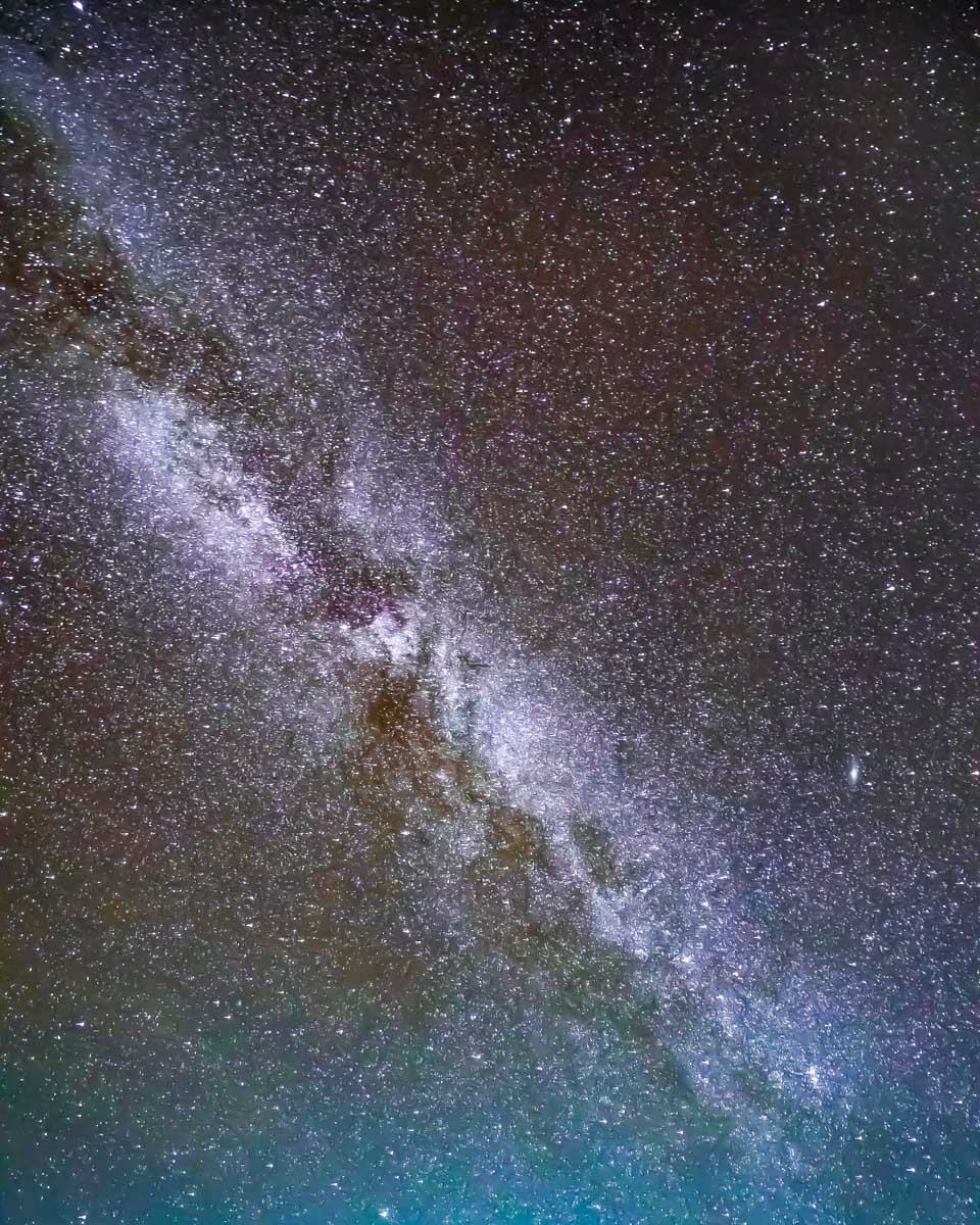 Milky way seen on a tour from Hurghada Egypt