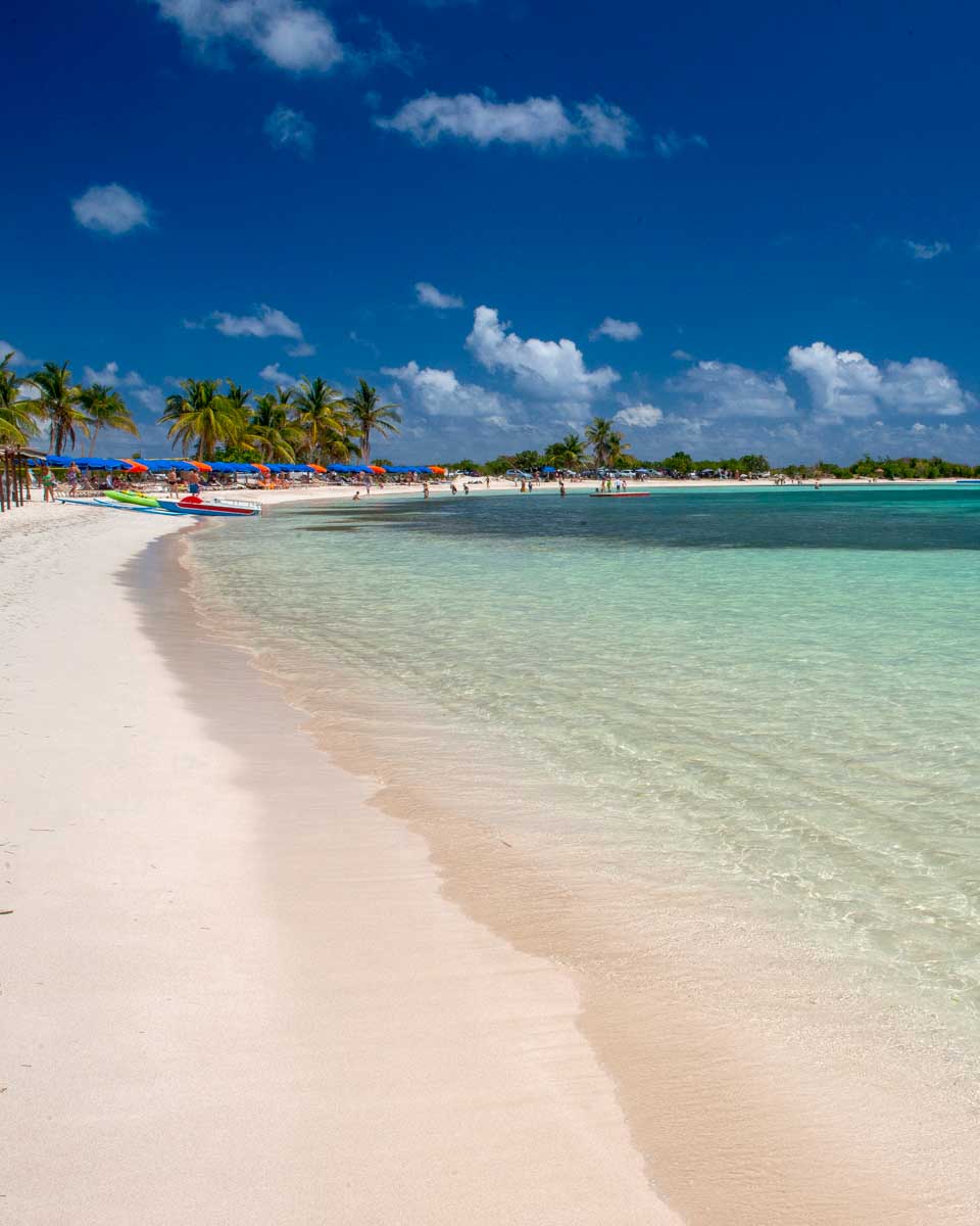 Orient Beach seen on a tour from Philipsburg St Maarten