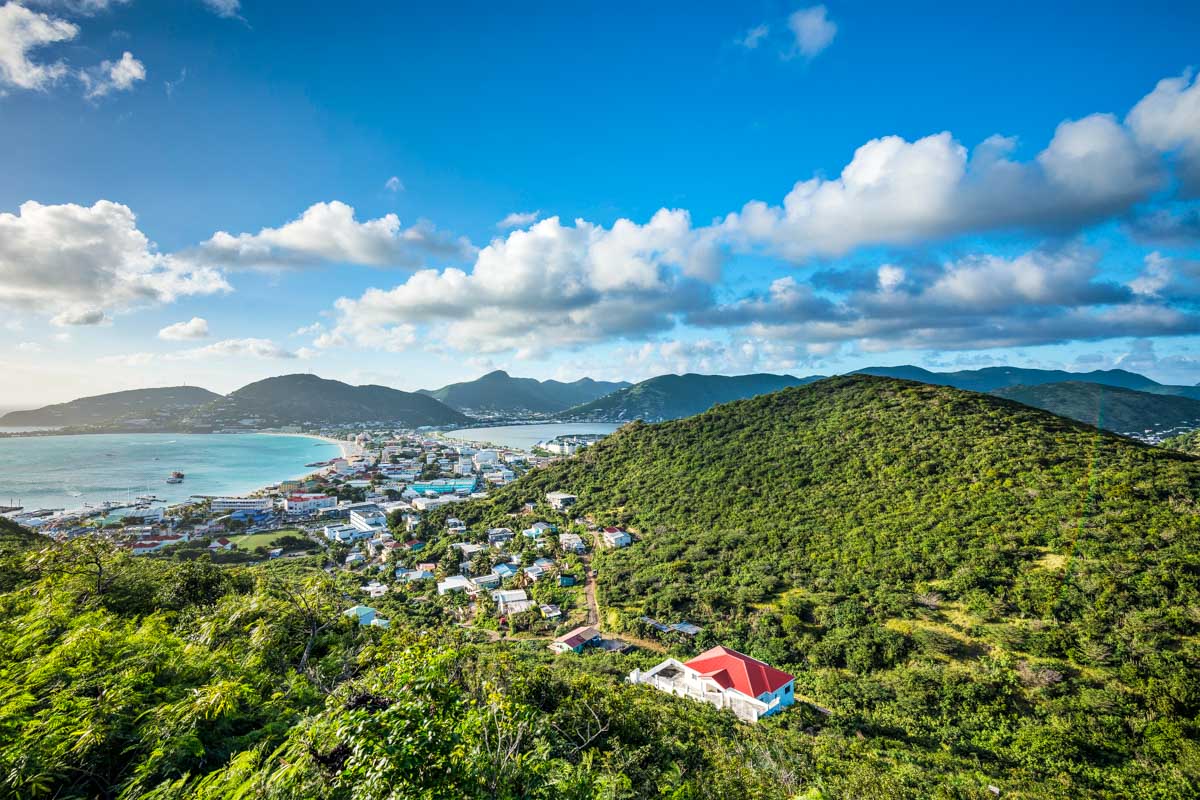 Philipsburg in St Maarten
