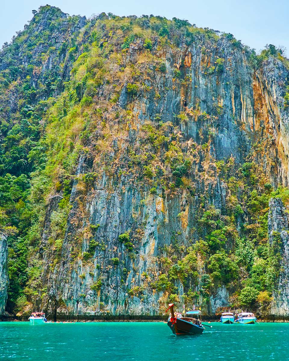 Pileh Lagoon seen on a tour of Phi Phi Thailand