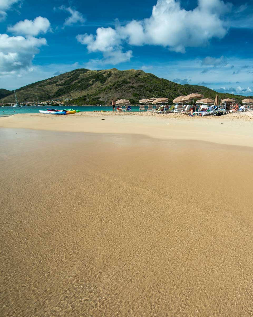 Pinel island on a kayak tour from St Maarten
