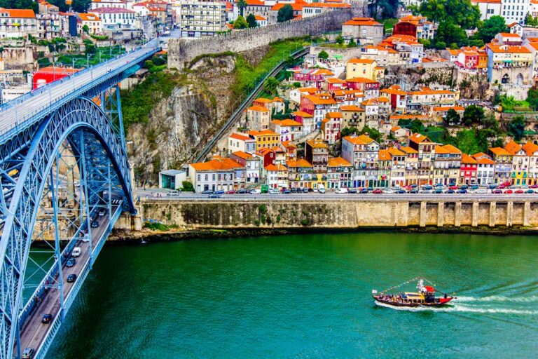 Porto Portugal seen from the air