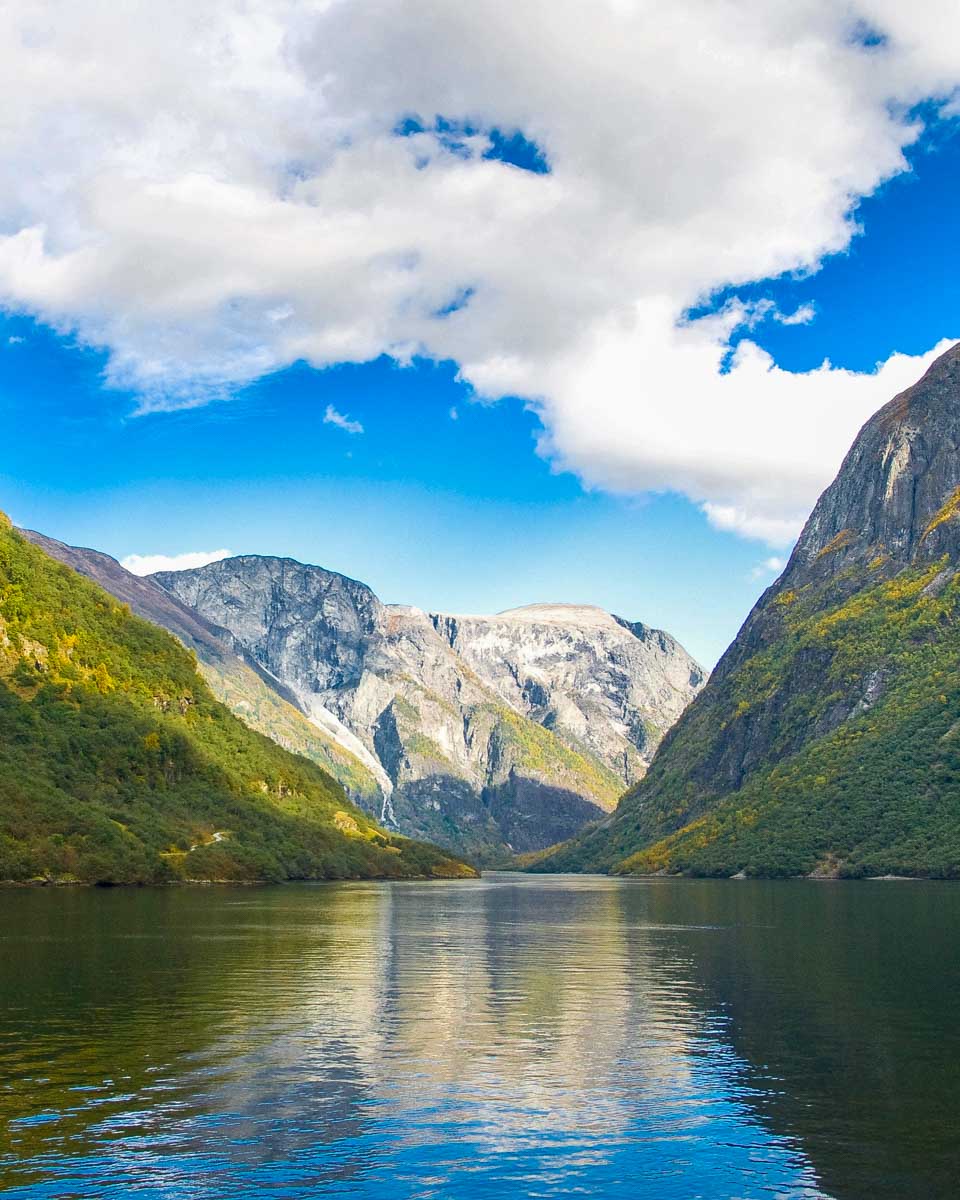 Songefjord seen on a tour from Oslo Norway