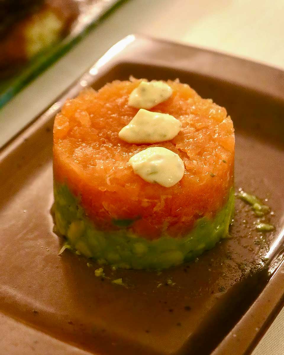 Tablao Flamenco El Arenal food at a flamenco show in Seville Spain