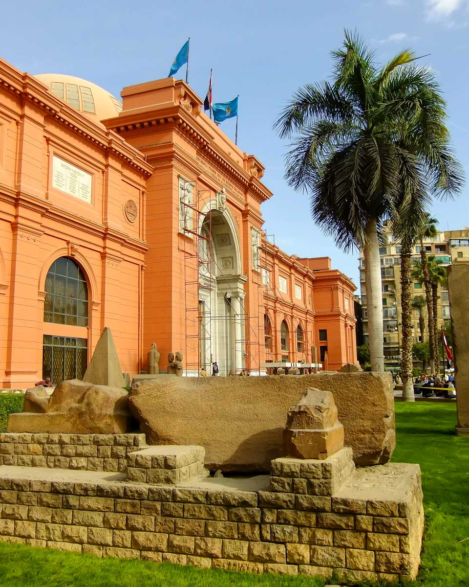 The Egyptian Museum in Cairo Egypt