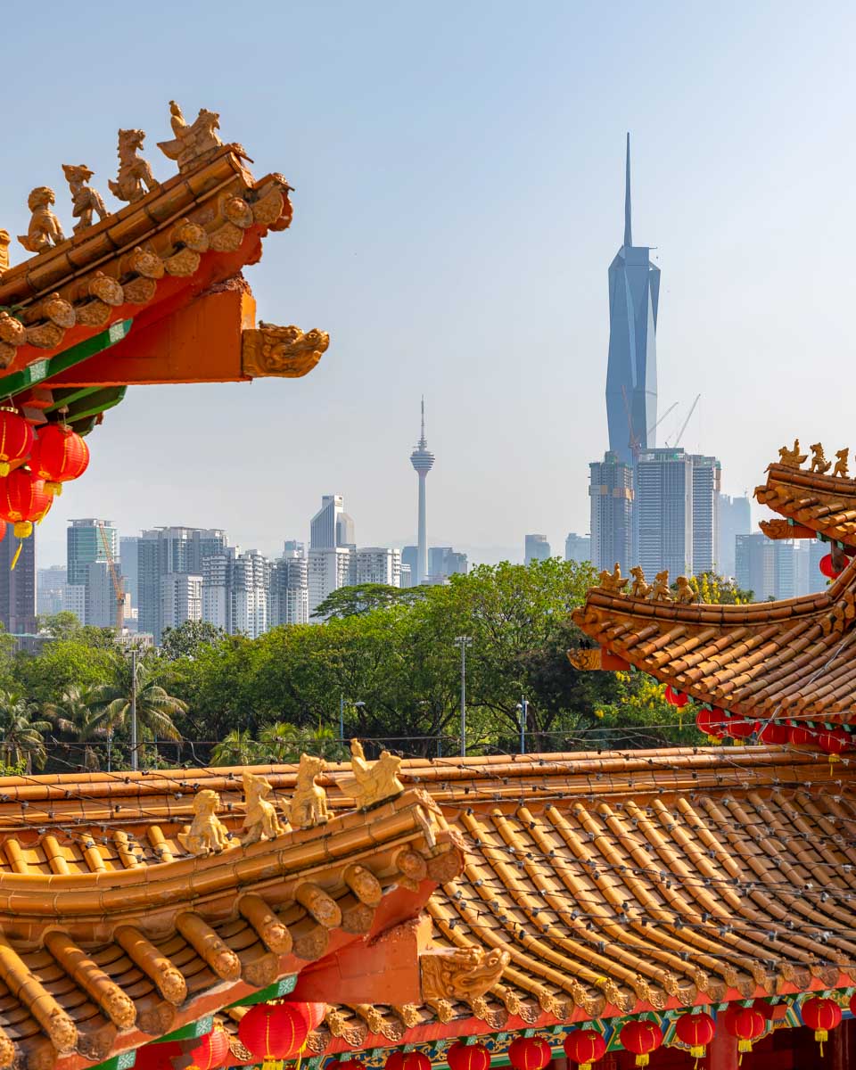 Thean Hou Temple seen on a photography tour of Kuala Lumpur Malaysia