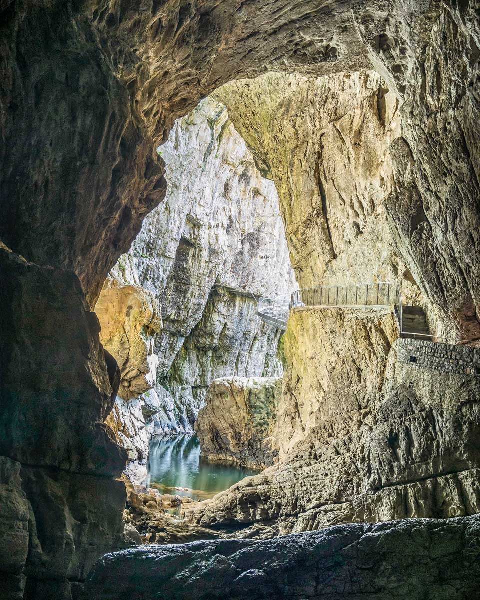 škocjan caves seen on a tour from Ljublijana Slovenia
