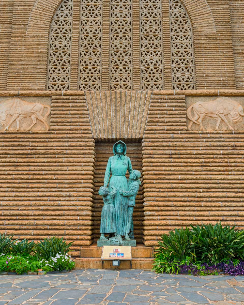voortrekker monument in Pretoria on a tour from Johannesburg South Africa