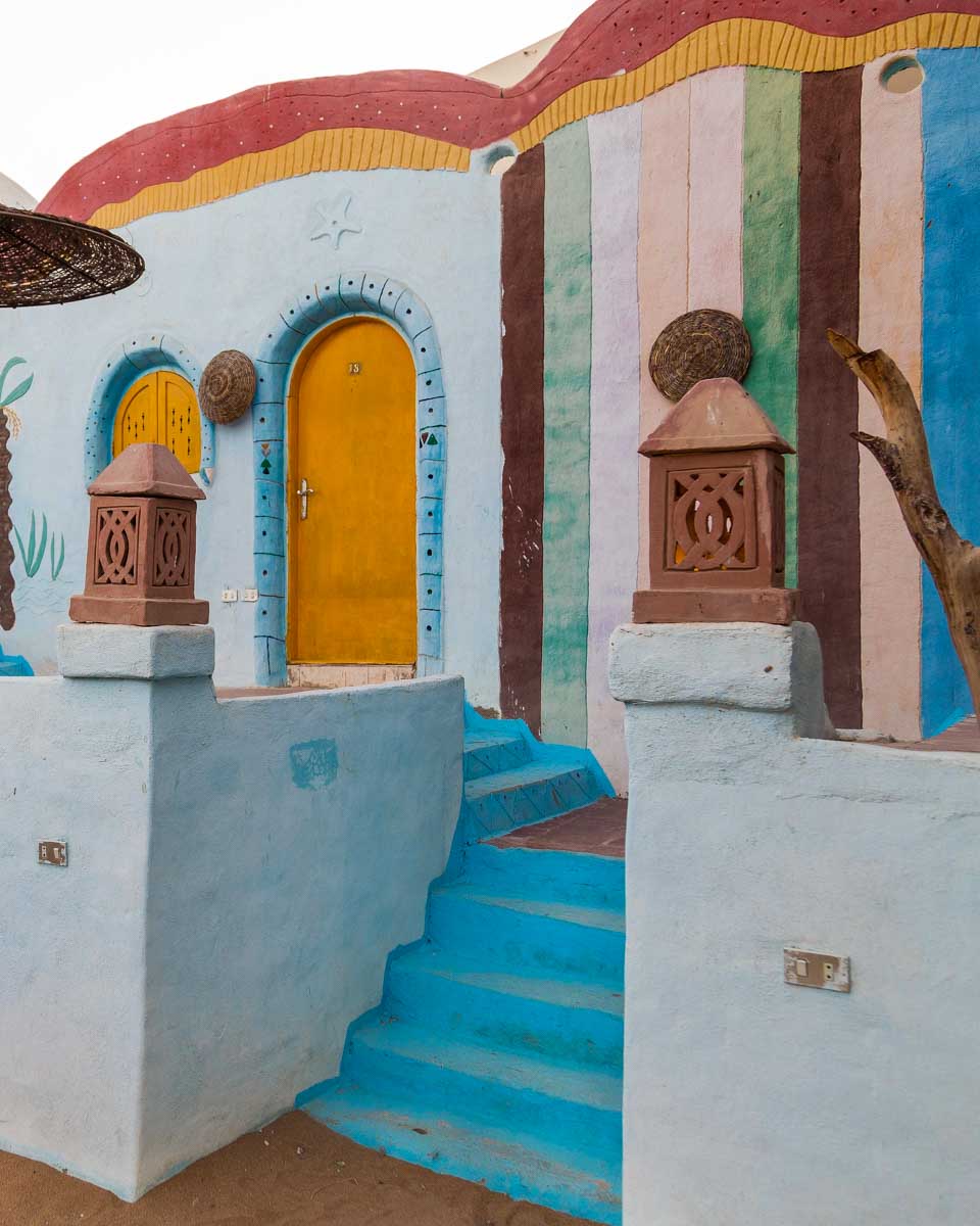 A Nubian Village seen on a tour from Aswan Egypt