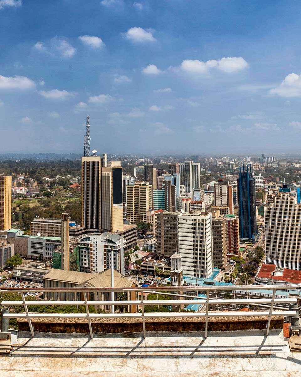 A viewpoint in Nairobi Kenya