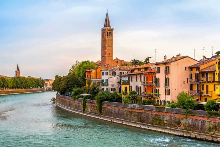 Cityscape in Verona Italy