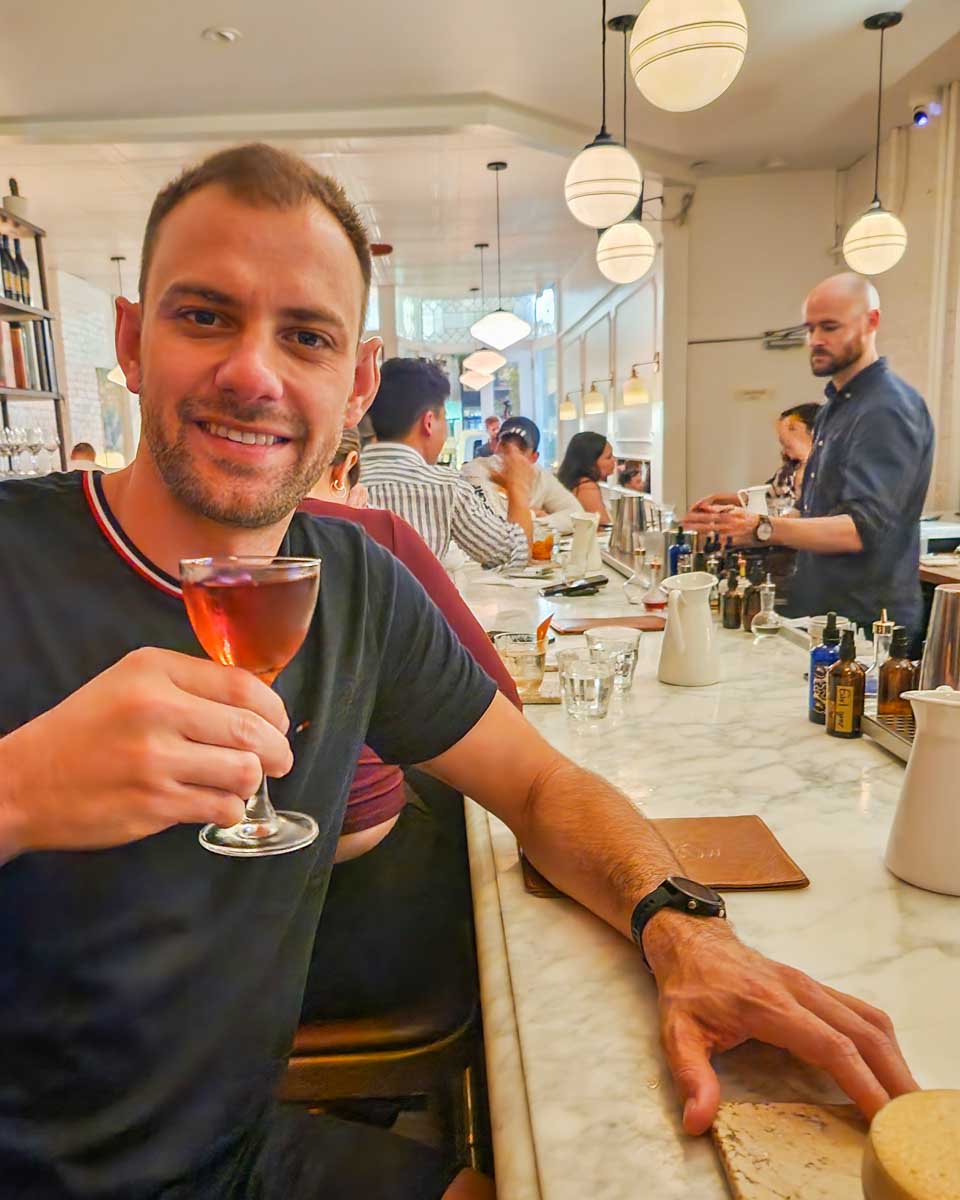 Daniel-drinks-a-cocktail-on-a-tour-of-Marseille-France