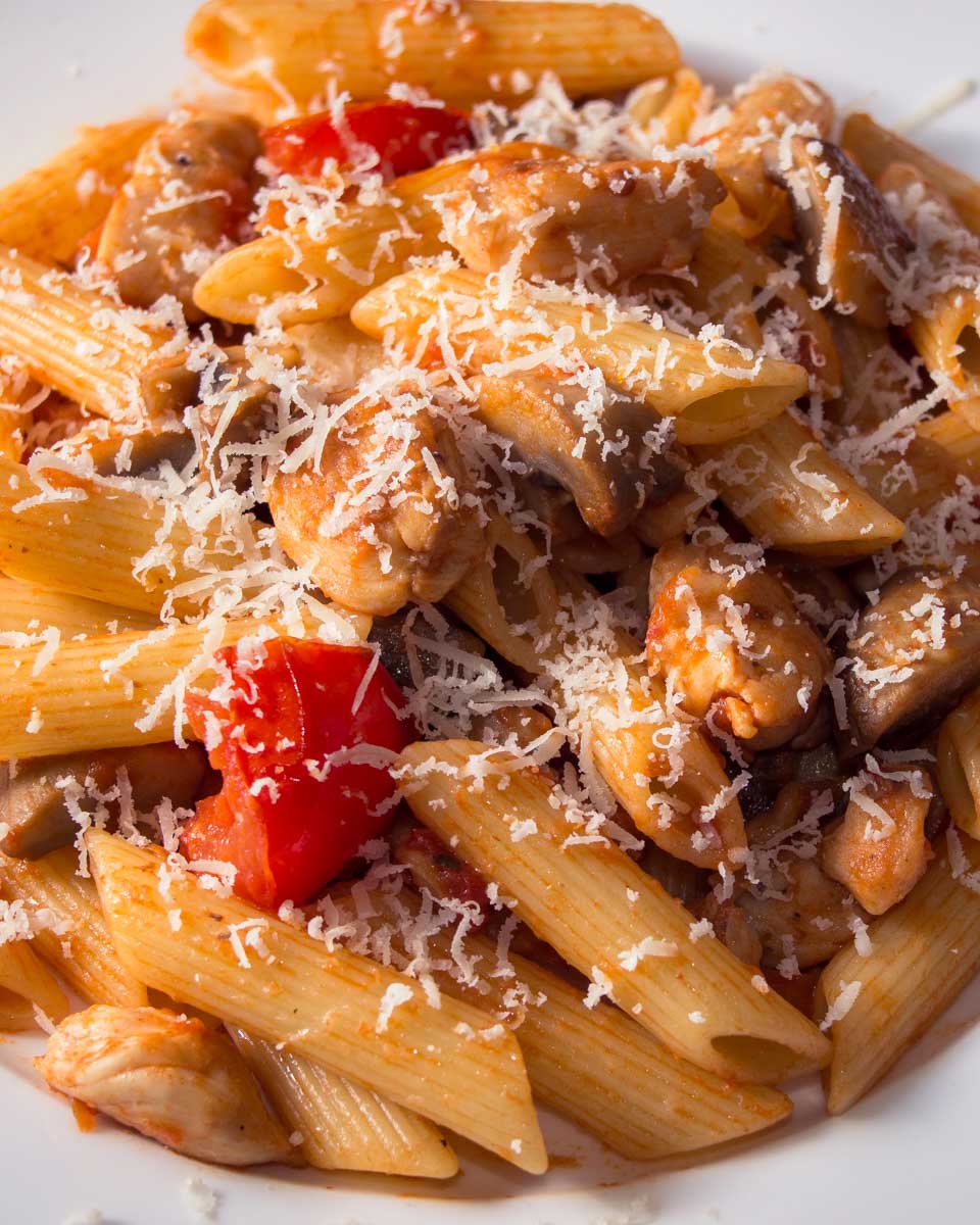 Food eaten on a farm tour from Sorrento Italy