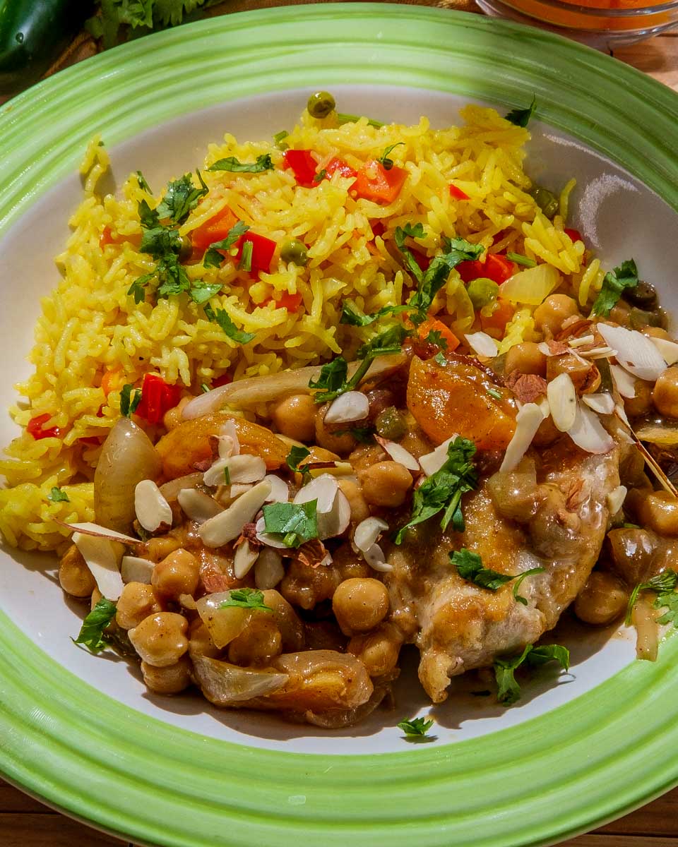 Food made during a cooking class in Nairobi Kenya