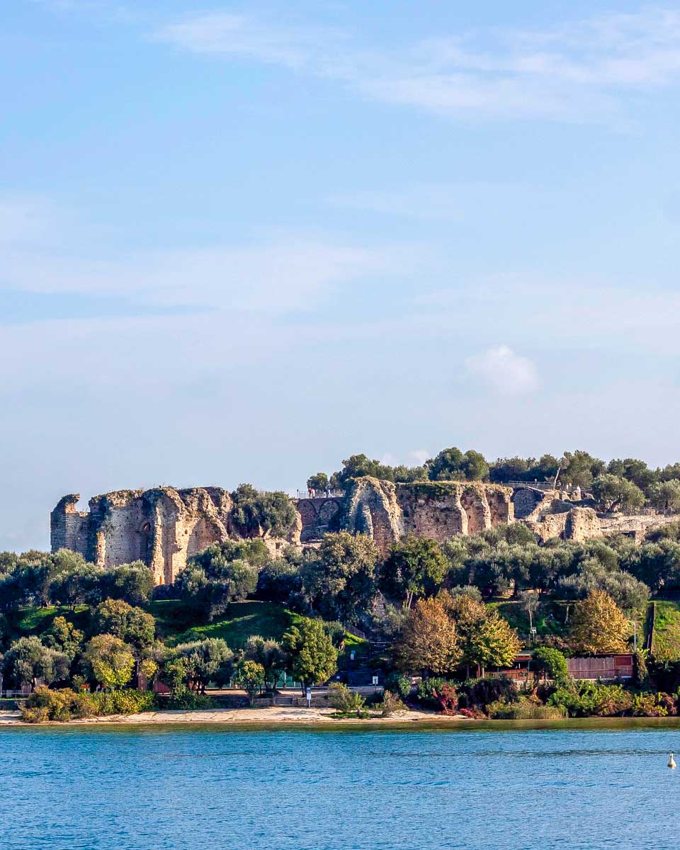 Grottoes of Catullus in Sirmione, Lake Garda, Italy on a tour from Verona in Sirmione, Lake Garda, Italy on a tour from Verona