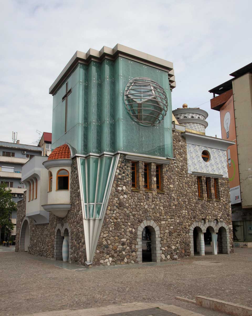 Mother Teresa Memorial House in Skopje on a tour from Sofia Bulgaria