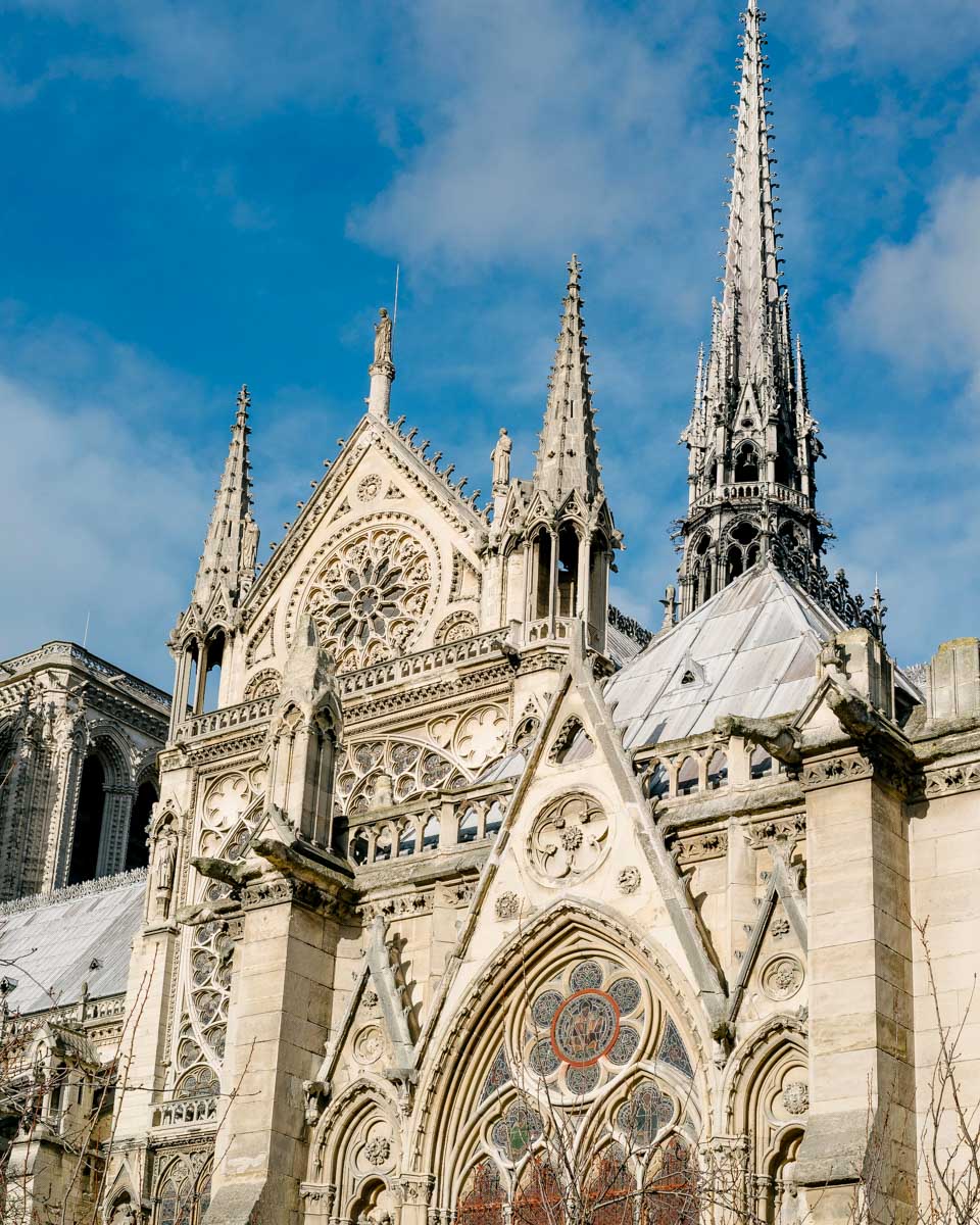 Notre Dame Cathedral in Paris France