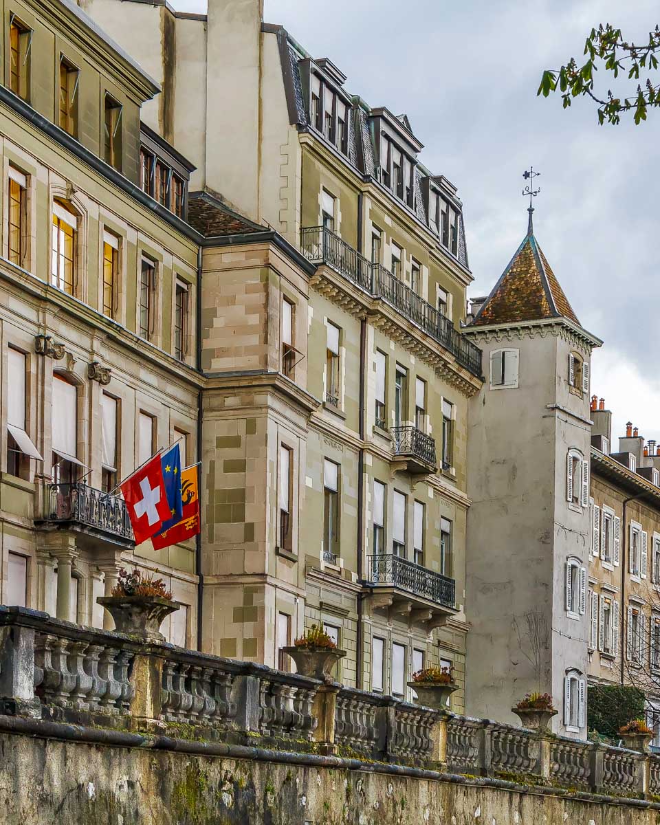 Old Town seen on a chocolate tour in Geneva Switzerland