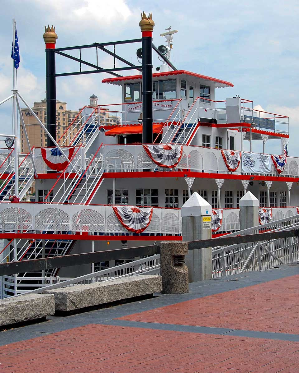 PS Georgia Queen riverboat in Savannah Georgia