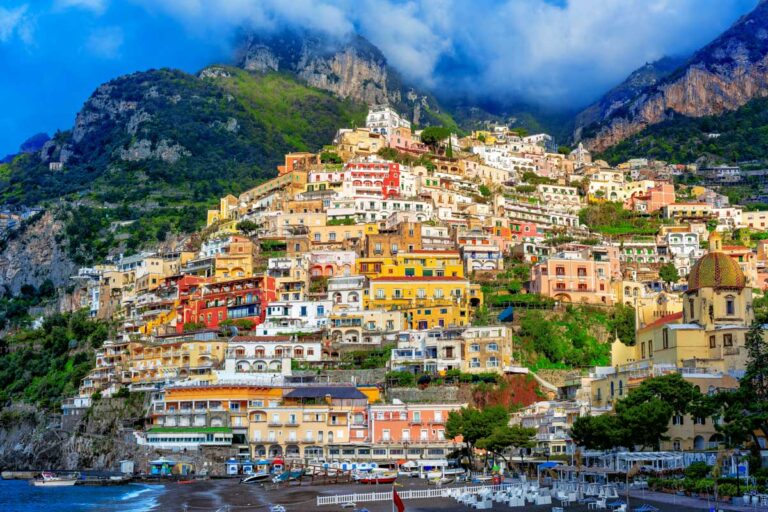 Positano village, Amalfi coast, Italy