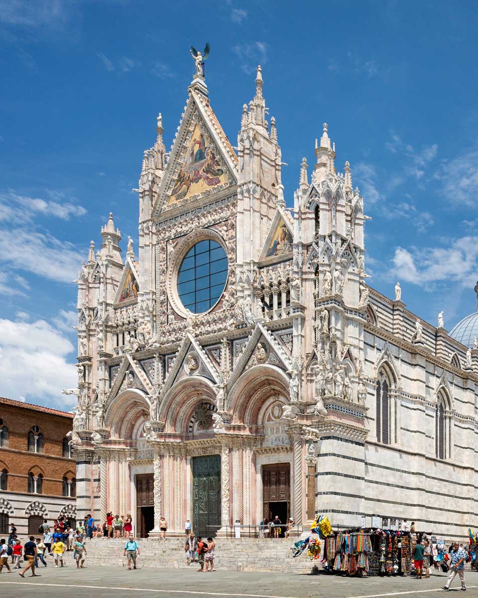 Siena Cathedral in Siena Italy