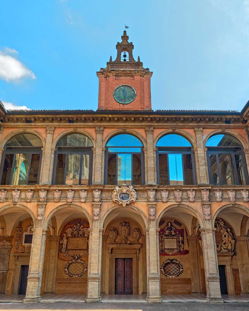 The-Archiginnasio-Di-Bologna-seen-on-a-walking-tour-of-Bologna-Italy