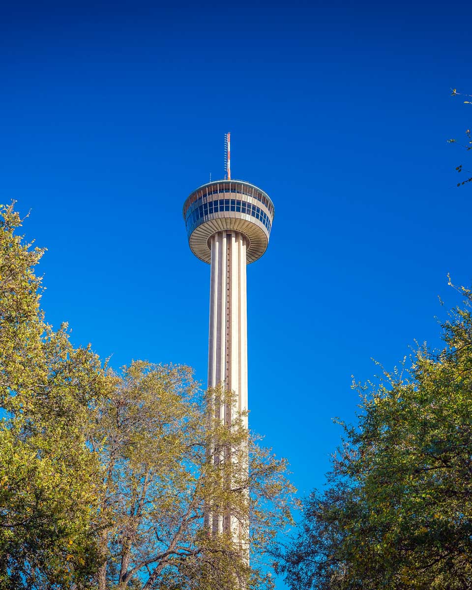 The Tower of the Americas in San Antonio Texas