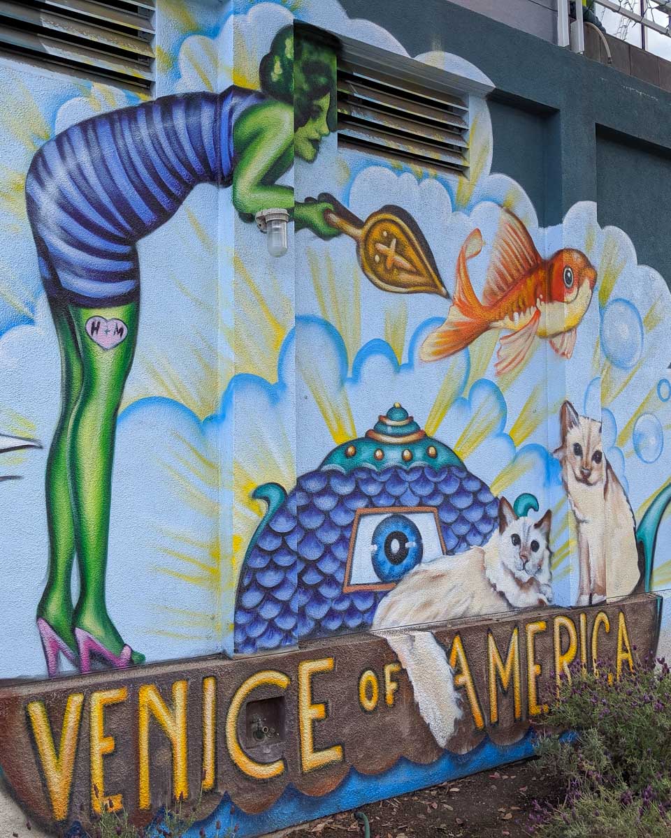 Venice street art seen in Los Angeles