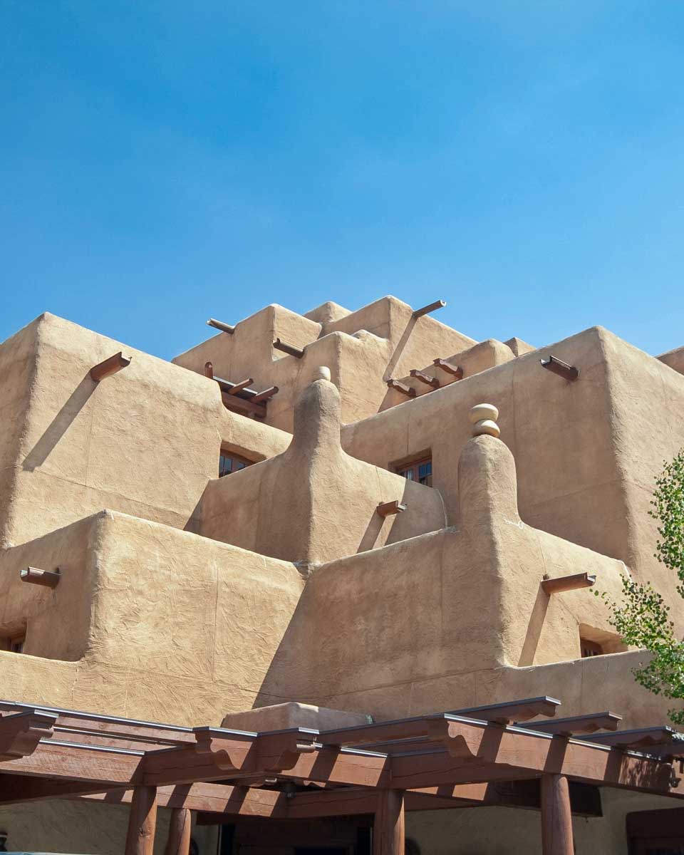 A house in Santa Fe New Mexico seen on an ebike tour