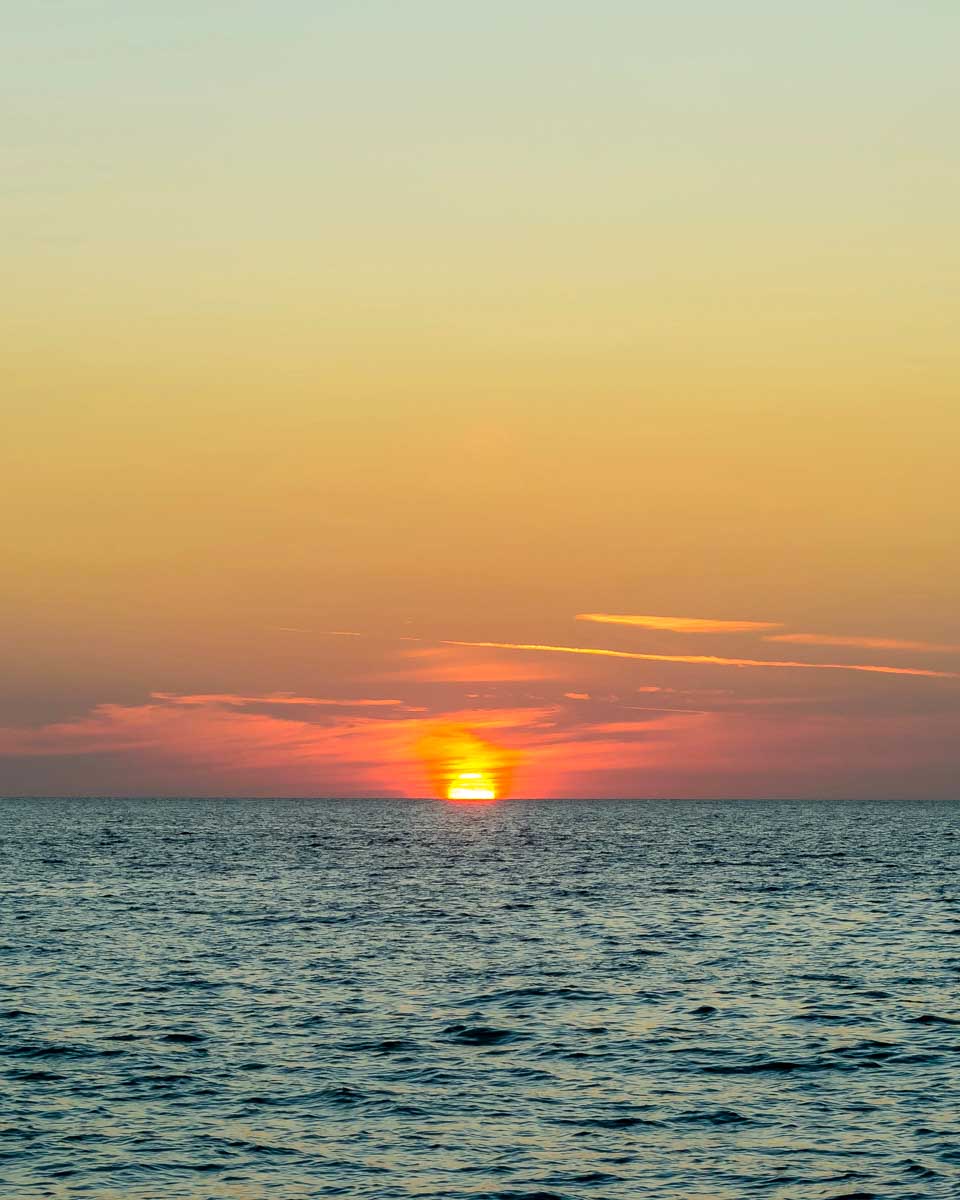 A-sunset-seen-on a sunset cruise from Naples Florida