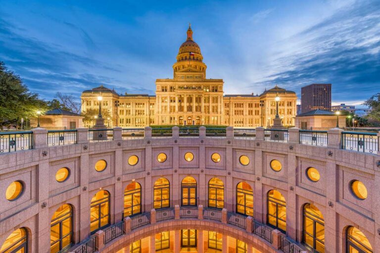 Austin, Texas, USA at the Texas State Capitol 1