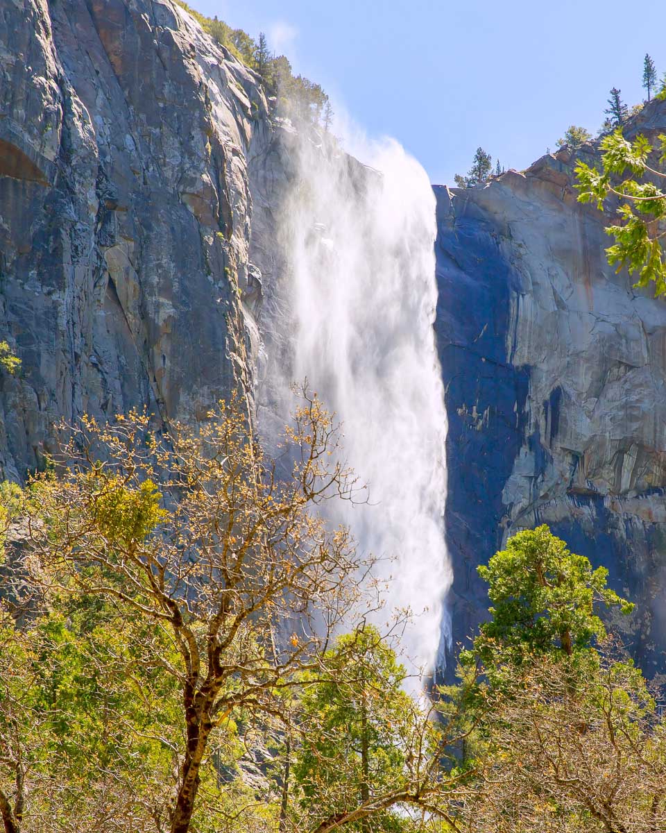 Bridalveil Fall in Yosemite National Park