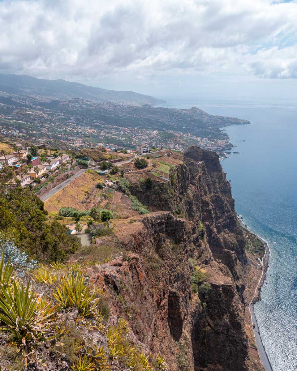 Cape Girão seen on a Jeep tour of Madeira Portugal