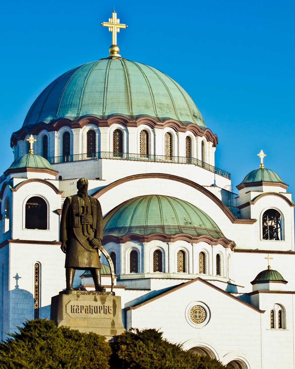 Cathedral of Saint Sava in Belgrade Serbia