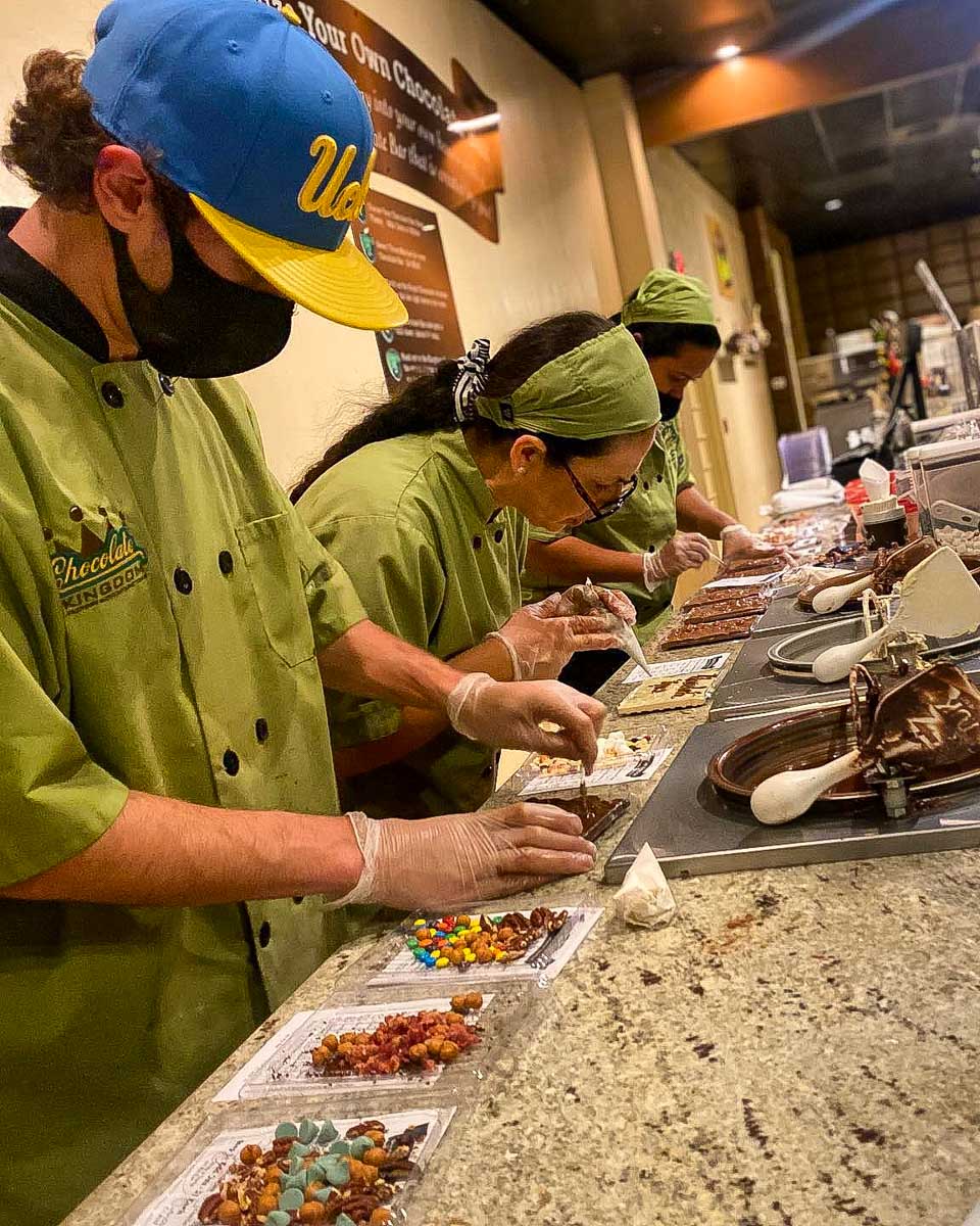 Chocolate Kingdom seen on a tour in Orlando Florida