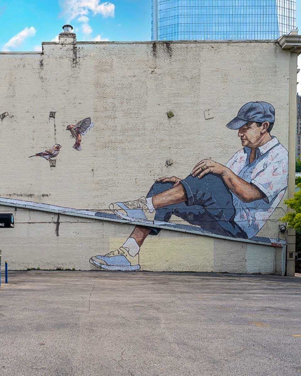 Joyride Houston Tours a murals seen on a tour of Houston Texas