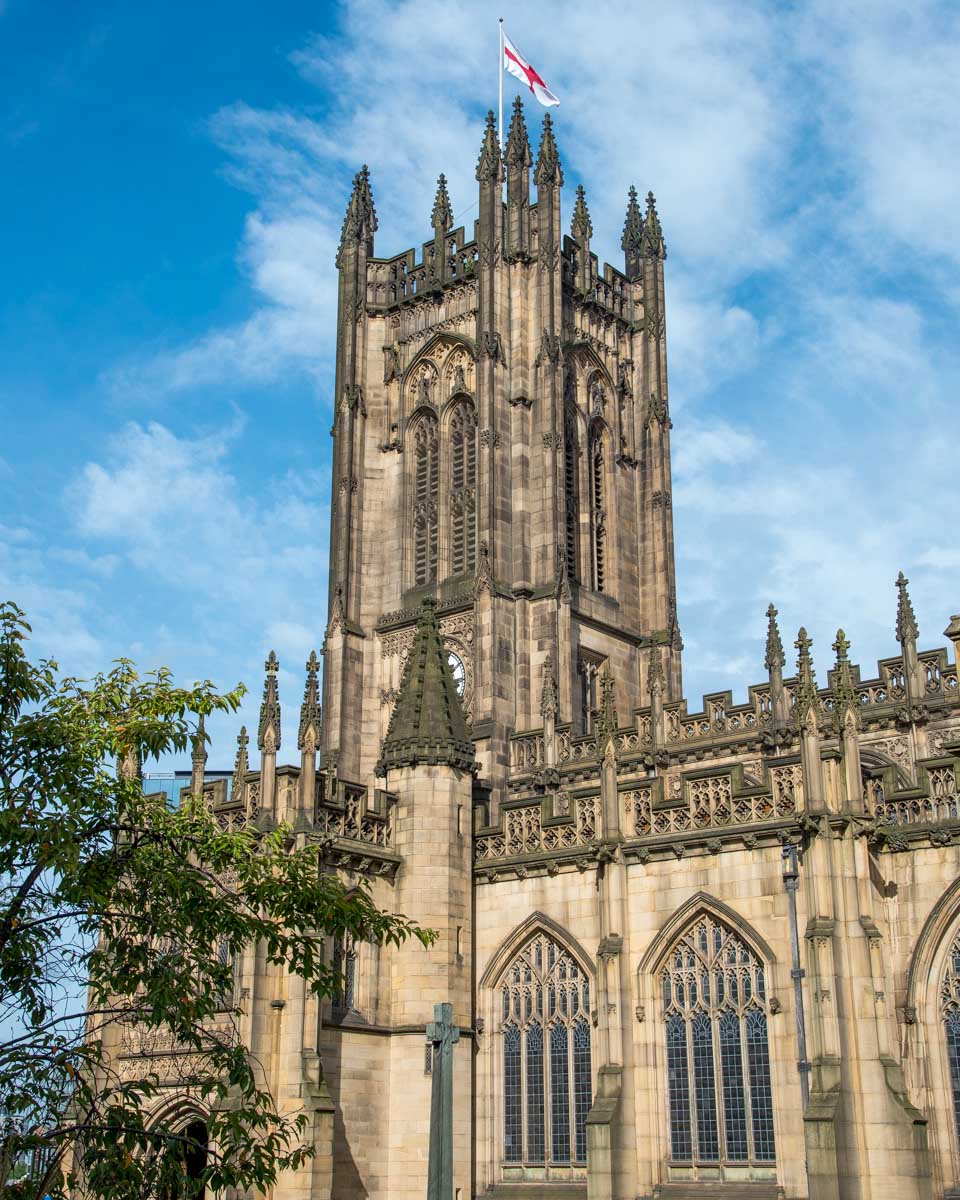 Manchester Cathedral in Manchester UK