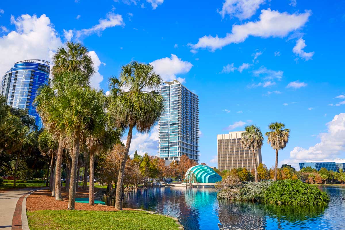 Orlando Florida buildings skyline
