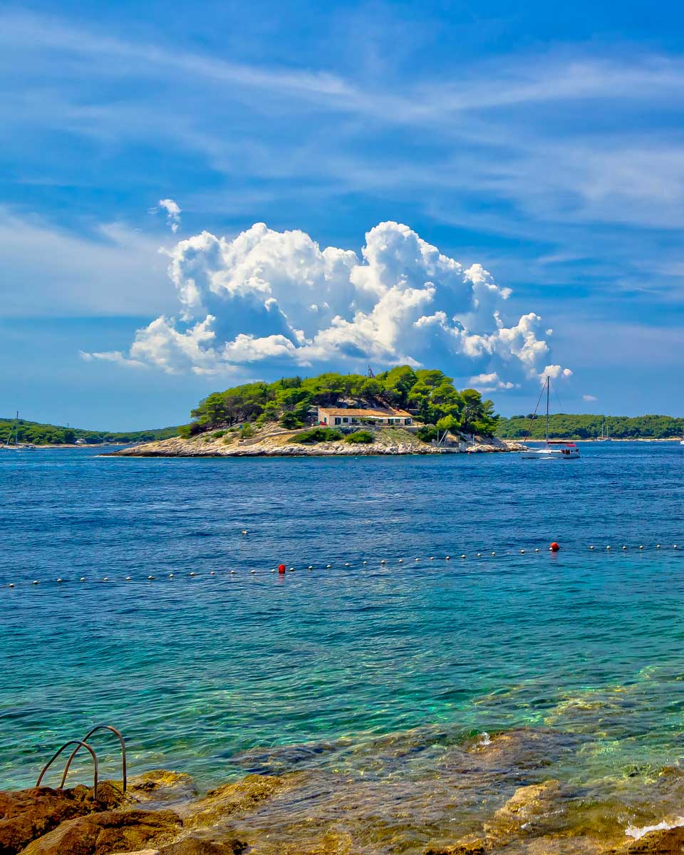 Paklenski islands of Hvar in Croatia on a kayaking tour
