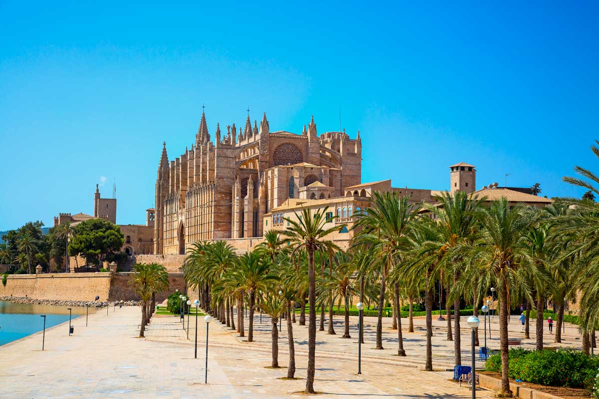 Palma de Mallorca city in Spain