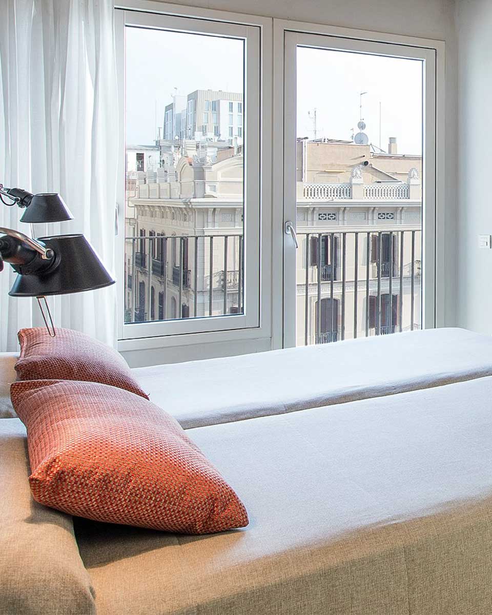 A hotel room at the Park Hotel Barcelona